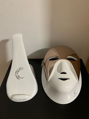 CELLRETURN LED Face Mask - Rose Gold & White